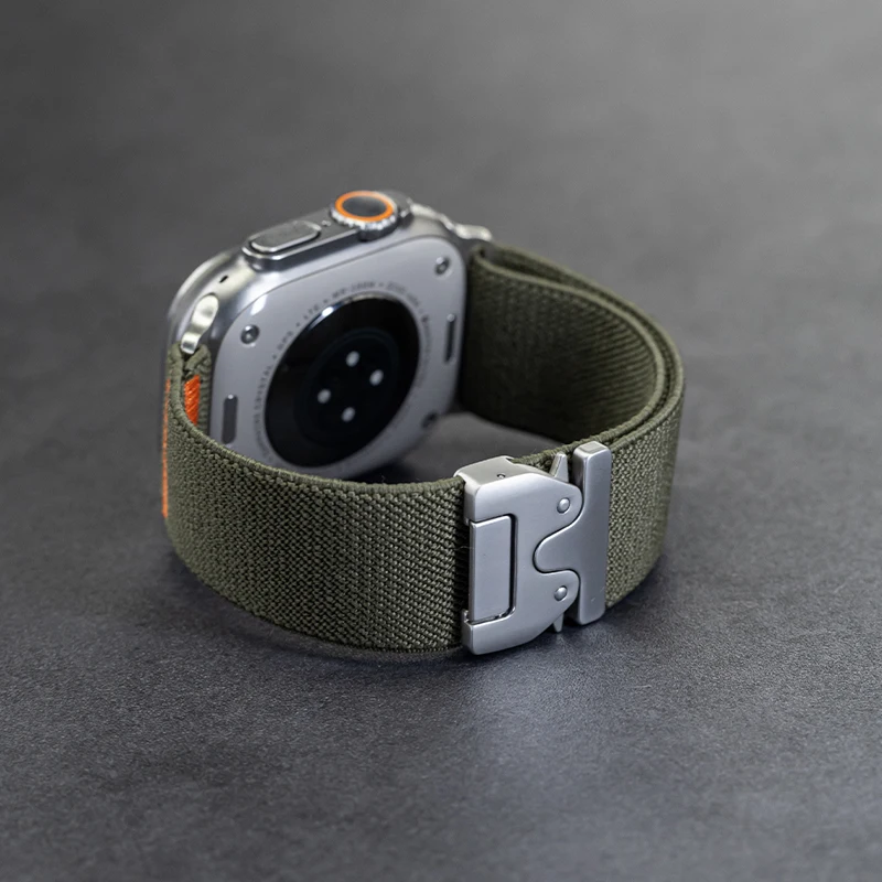 Parachute Nylon Strap for Smartwatch Bands - Durable and Comfortable Bracelet Accessory
