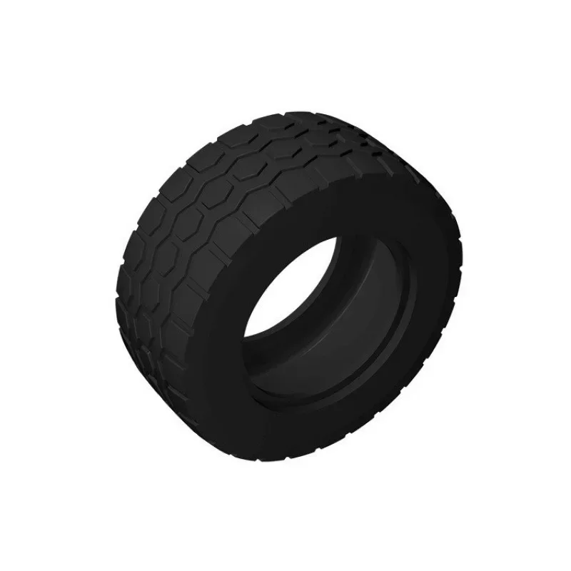 [5개입][50g] 15413 49.5x20mm 타이어, 어린이 DIY STEM 빌딩 블록..