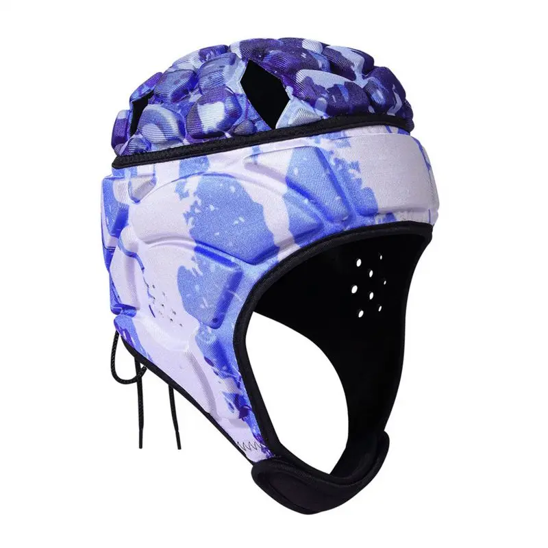 Children Sports Headguard Adjustable Strap Helmet Headguard Protective Sports Knee Pads Children Playing Pitcher Training