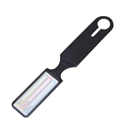 Portable Travel Luggage ID Tag Holder - Creative Accessory (Black)