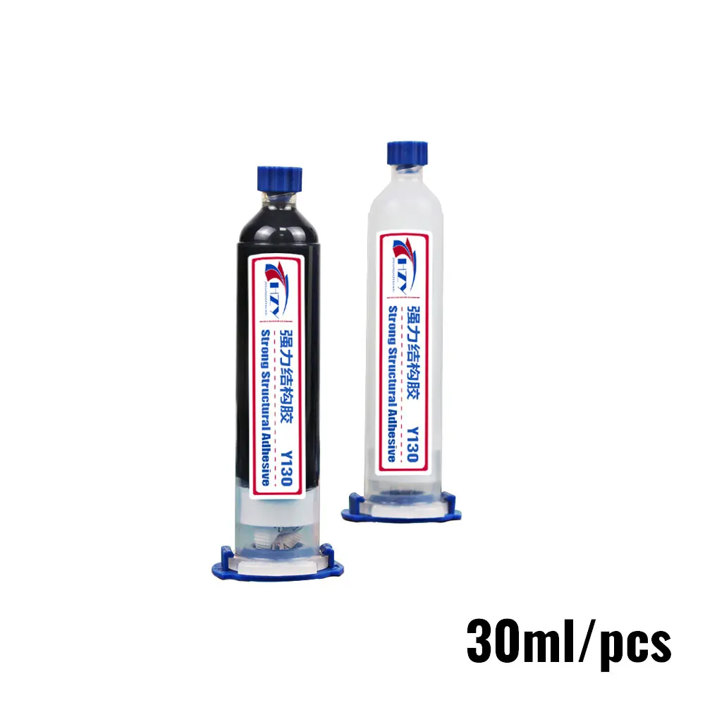 HZY-Y130 휴대폰 스크린 코킹 접착제 30ML, 강력한 구조 접착제 수리 휴대폰 곡선 스크린 테두리 간격
