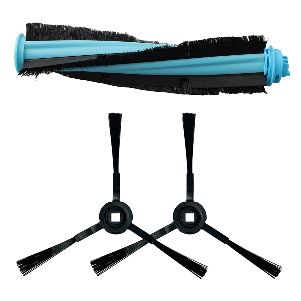 

Brand New Household Supplies Brush Kit Set Main Brush Washable 3pcs/set Accessories Black For RoboVac L35 Hybrid Robot