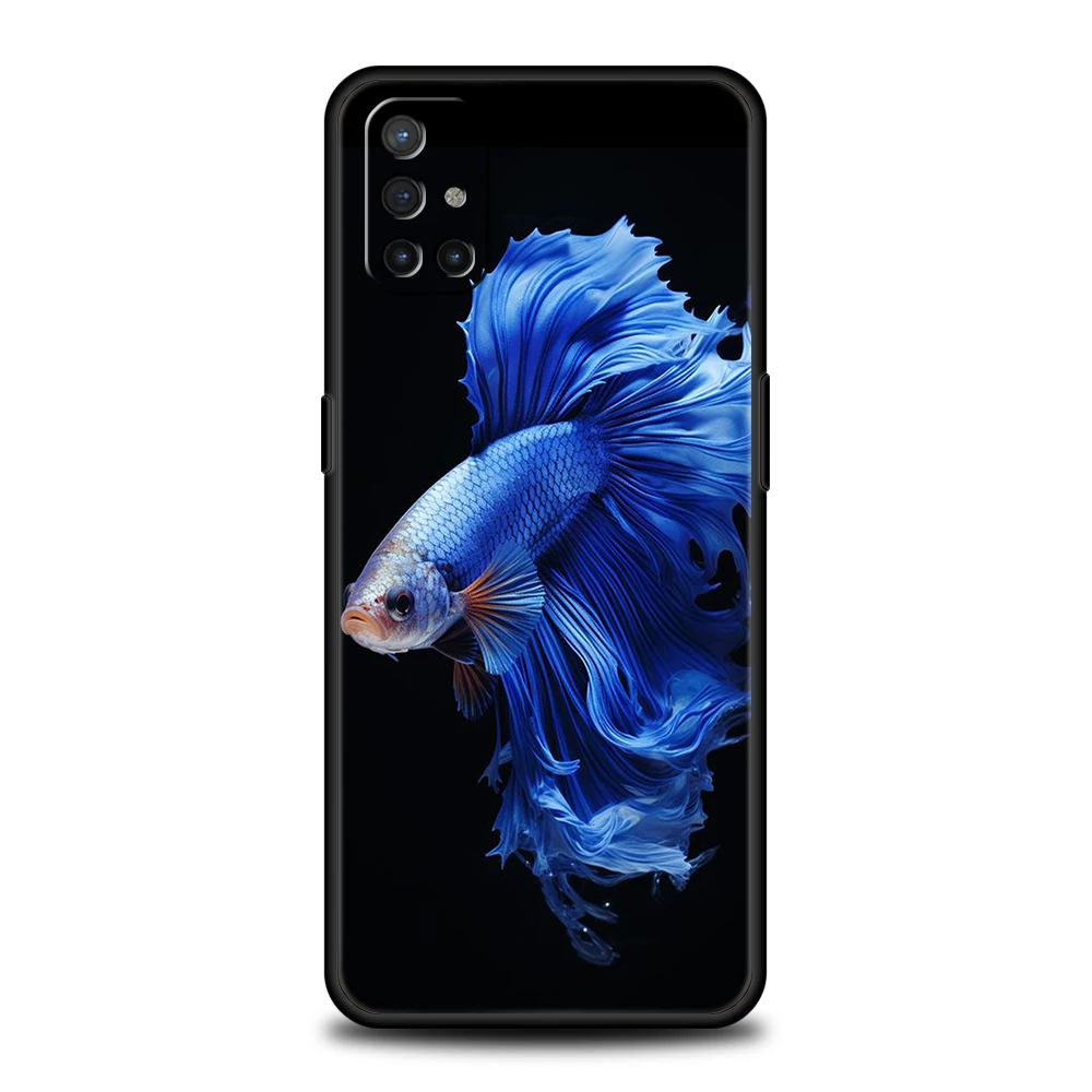 Charming Fish Design Silicone Phone Case Cover
