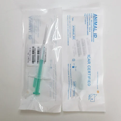 READELL 반려동물 마이크로칩, 고양이 개, 뱀 주사기, EM4305 물고기 마이크로칩, ISO11784/785 FDX-B, 2.12x2/1.4x8mm, 무료 배송 6