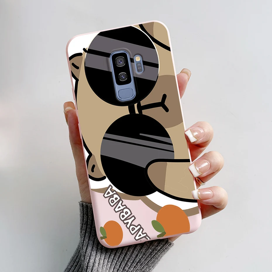 Astronaut Silicone Phone Case with Protective Bumper for Samsung Galaxy S9/S9+