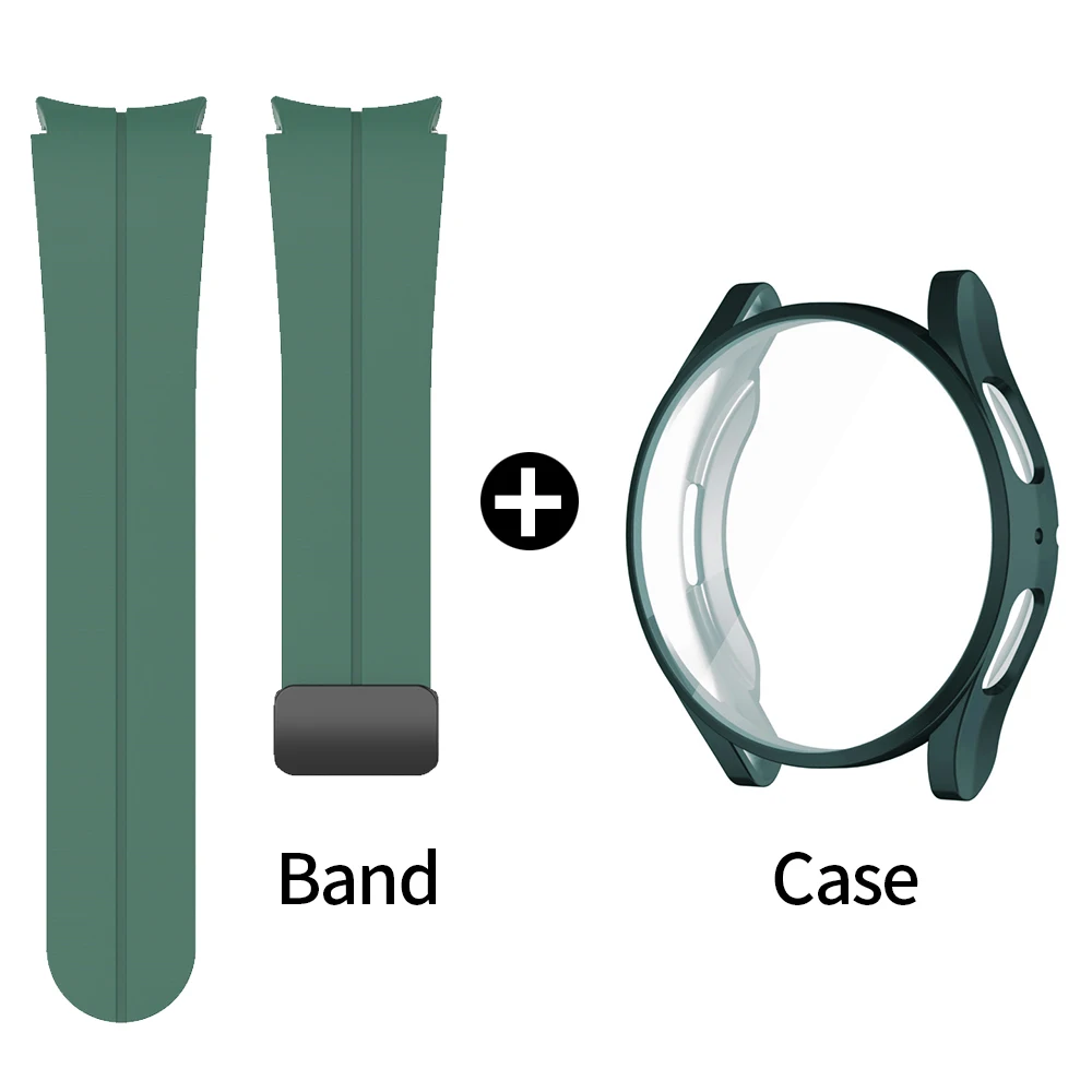 Premium Magnetic Silicone Sport Band & Protective Case