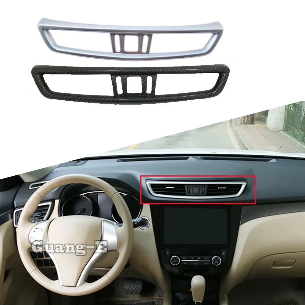 Interruttore Per Auto Presa Di Sfiato Aria Condizionata Centrale Pannello Trim Frame Lamp Warm Park Per Nissan X-Trail Xtrail T32/Rogue 2014 2015 2016