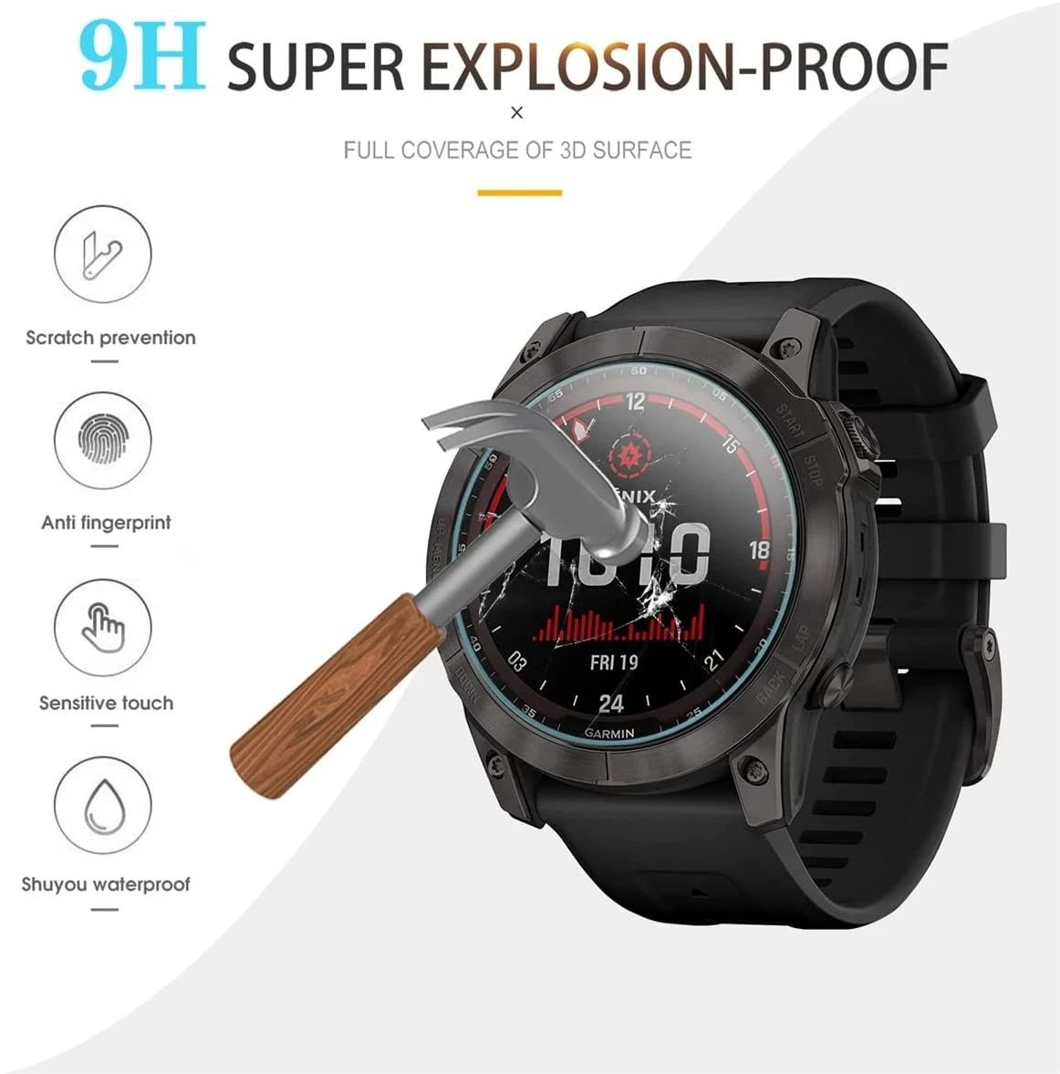 Premium 9H Tempered Glass Screen Protector - Anti-Scratch Film Accessory