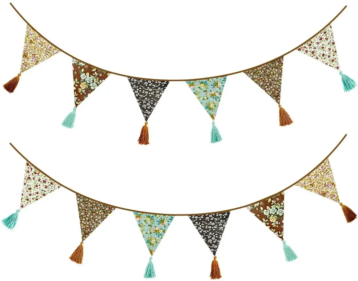 

Флажки из хлопка, треугольные флажки, Детская гирлянда, флаг для детского душа, фотография, реквизит для новорожденных, подвесной баннер