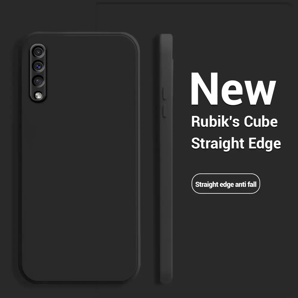 Shockproof Silicone Phone Case with Camera Protector for Samsung Galaxy A50/A50s