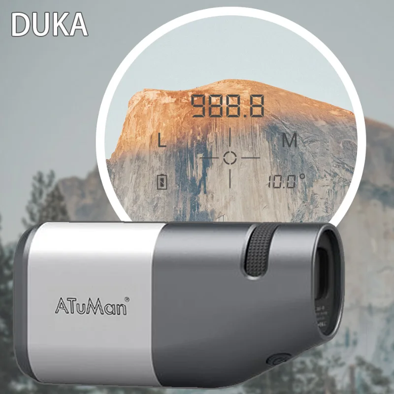 

DUKA ATuMan TR1 Laser Rangefinder Telescope 6X Monocular 800~1200m Distance Meter Laser Measuring Tools for Golf Hunting Travel