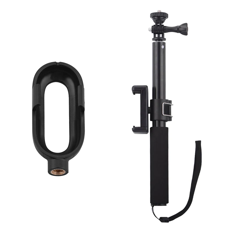 

Раздвижной монопод 30-93,5 см, регулируемая селфи-палка для камеры Insta360 GO 2, аксессуары с держателем для телефона