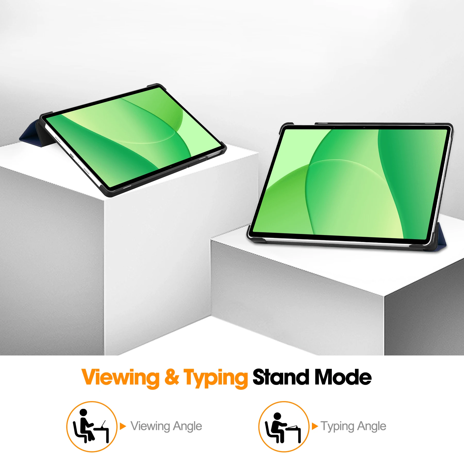 Painted Smart Tri-Fold Stand Case