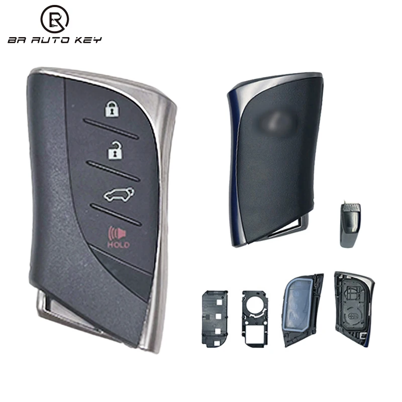Smart Remote Car Key shell cover for Lexus CT200 LX570 NX300 RX300 RX350 RX450 LS600 ES350 Remote key shell for Lexus 2018-2023