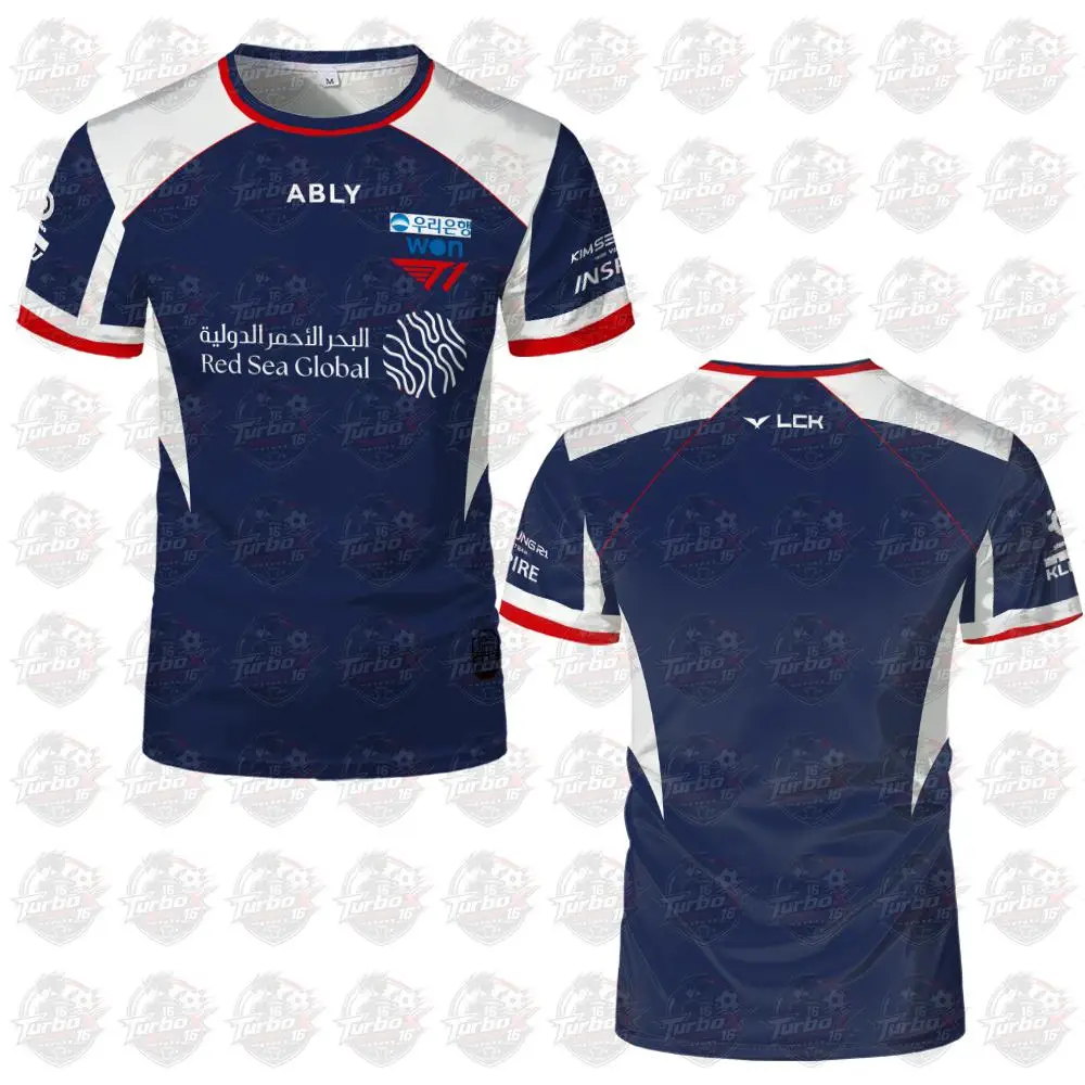 MSI Esports Fan Support Crew Neck Jersey - Blue and White