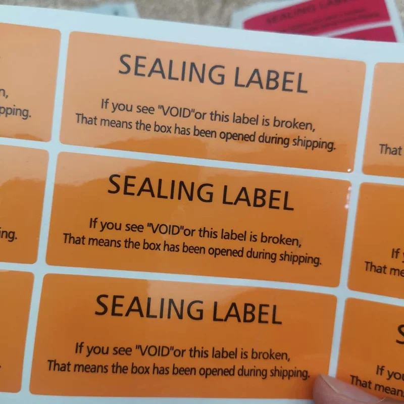 Enhanced Warranty Protection Security Seal Stickers - Tamper Proof Void Labels (90pcs, 80x30mm)