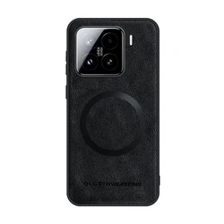 Leather Magnetic Phone Case - Xiaomi 11 Pro (Black)