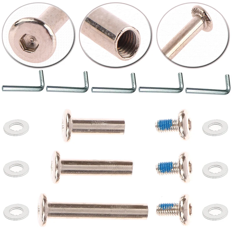 Rivets and Screws 4 sets of Luggage Accessories