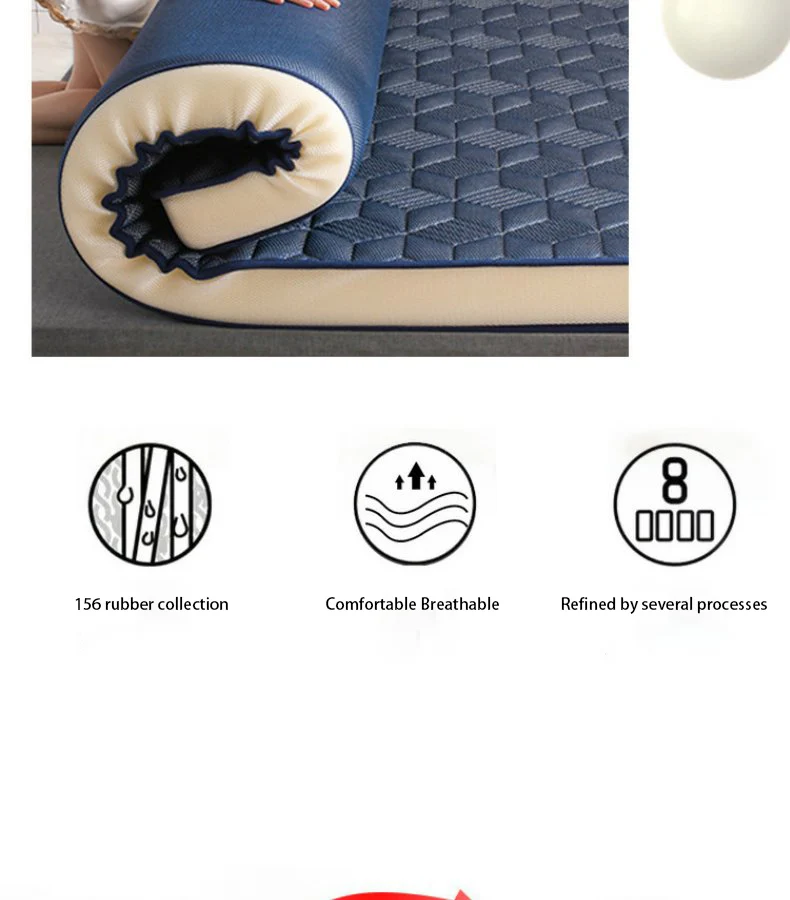 Description Picture 4 of itemDropshipping Customizable Size Mattress Soft Mattress Home Tatami Mat Was The Floor Mat Student ZHA13A-27599