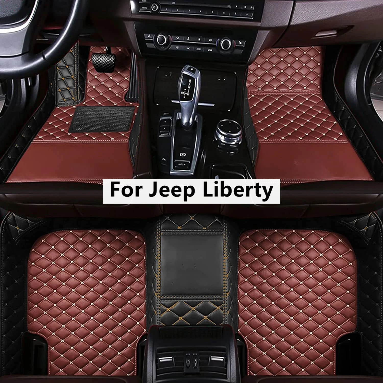 

Подходящие цвета автомобильные коврики на заказ для Jeep Liberty, автомобильные аксессуары, коврик для ног