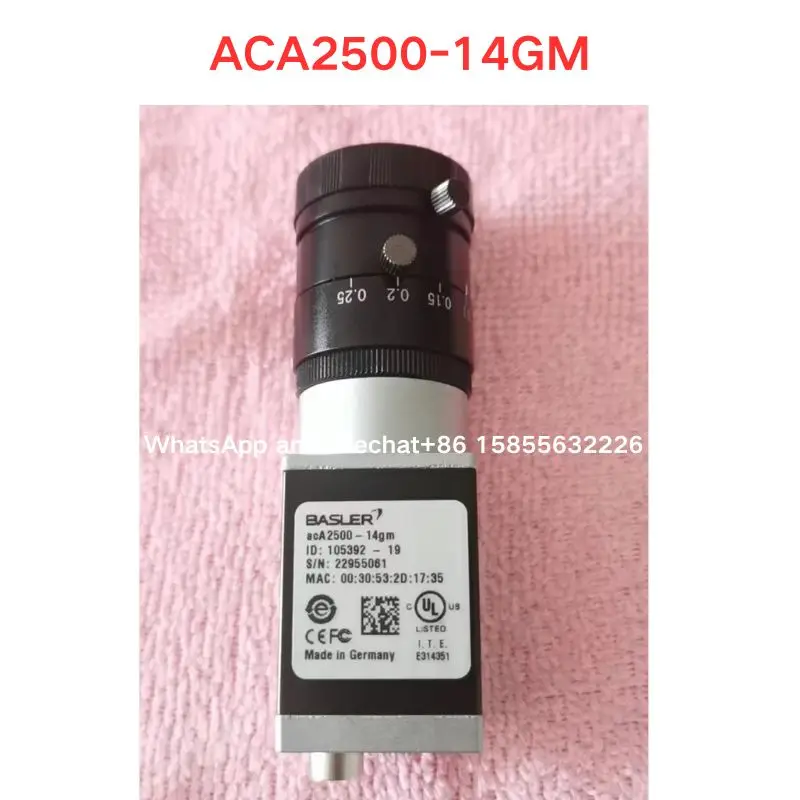 

Used ACA2500-14GM Industrial cameras Functional test OK