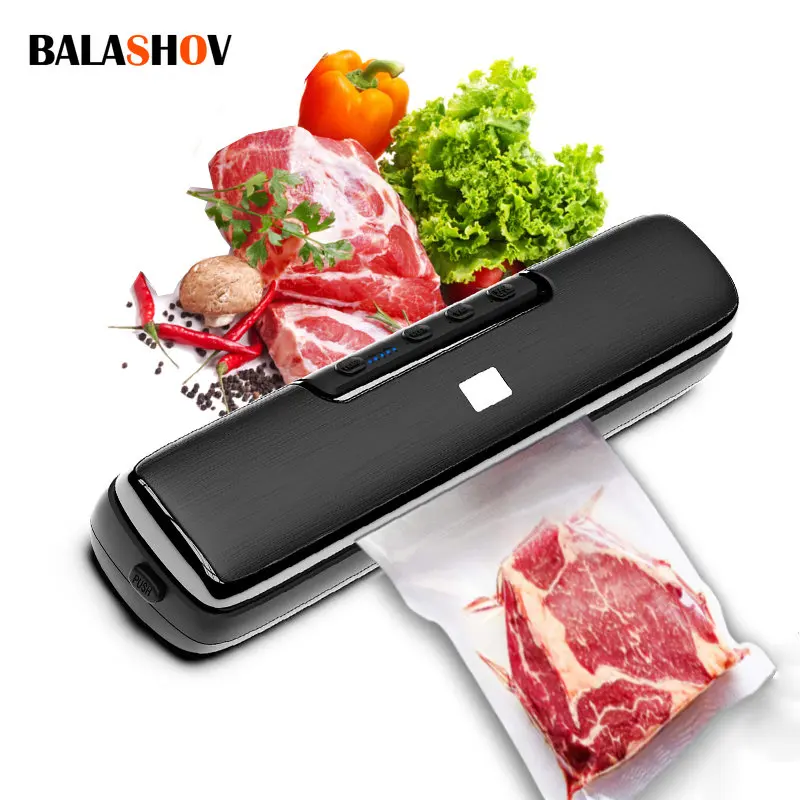 New Automatic Food Vacuum Sealer Food Packaging Machine With Food Saver Bags  220V Vacuum Sealing Machine For Home - AliExpress