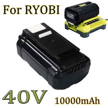 Per Ryobi 40V 10Ah Ad Alta Capacità OP4040 OP4026 OP40501 OP40401 OP4030 OP4050 OP4060A OP40201 per Ryobi 36v Li-Ion batterie