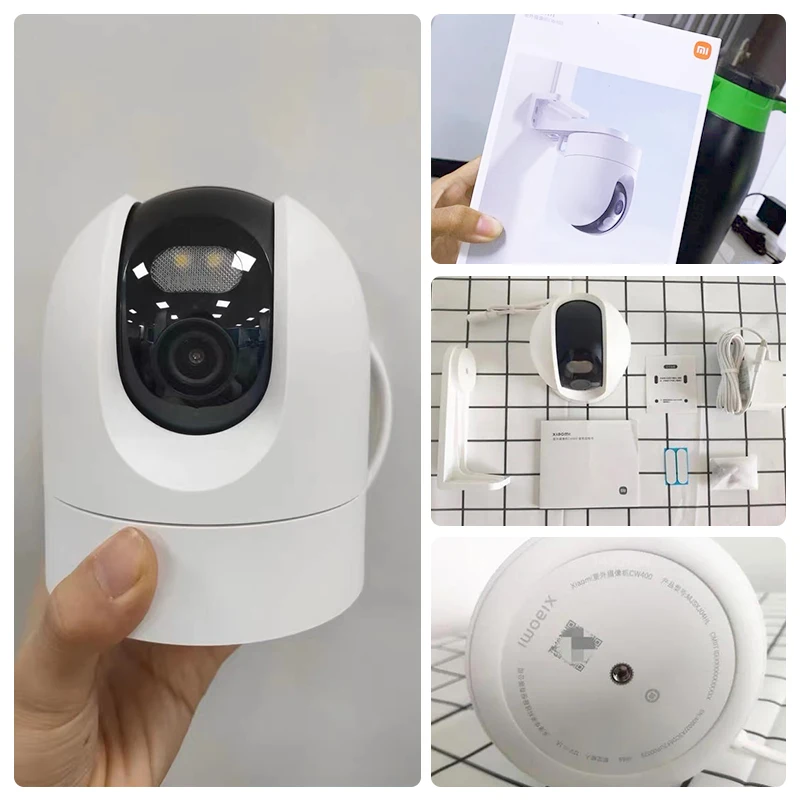 Xiaomi Outdoor Camera CW400 2.5K 4 Megapixel IP66 Waterproof Security Cam Double PTZ Full Color Night Vision Al Human Detection