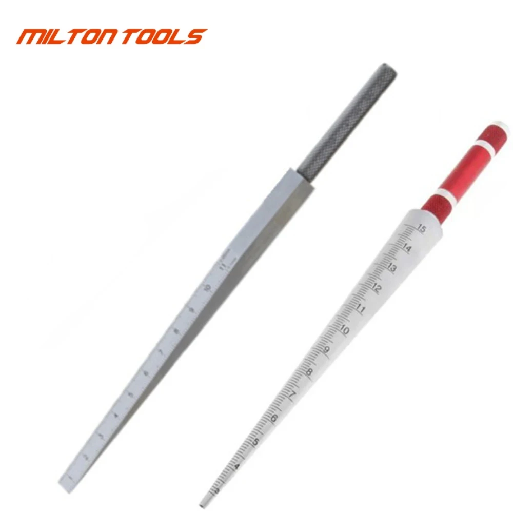 Wedge Gauge Taper Gauge Gap Gage Welding Wedge Feeler Gauge Gap Feeler Gap Hole Measure Tool 0.5-10mm