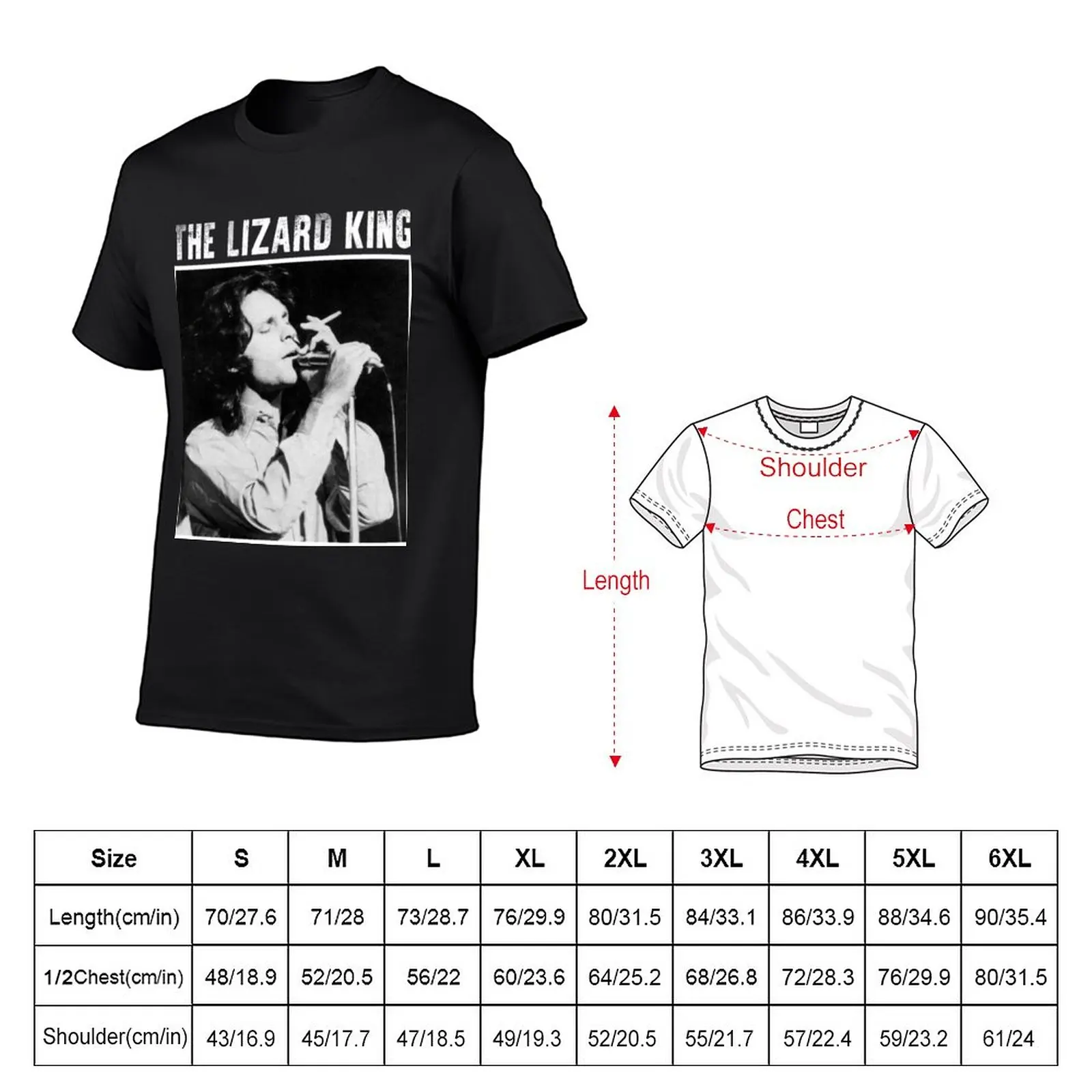 New Love Jim Idols Morrison The Lizard King T-Shirt sublime t shirt funny t shirt T-shirt short mens graphic t-shirts pack