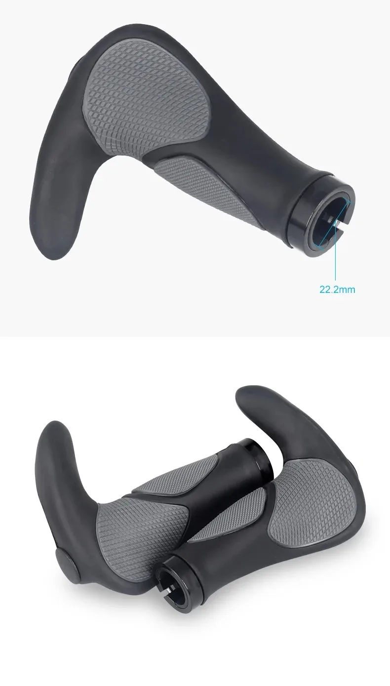 Description Picture 5 of itemBicycle Grip Handlebar End Cap Aluminium Alloy Lock Mountain Handle Bar Grip Bike Anti-Skid Rubber Bicycle Skid-Proof Grips Part