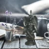 Black Satan Figurine Decoration Alchemist Satan Goat Ornament Amael Lilith Baphomet Resin Craft Religious Decoration 5
