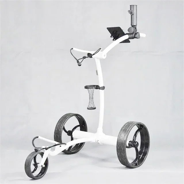 Hot selling aluminium alloy Electric Golf Trolley with down brake