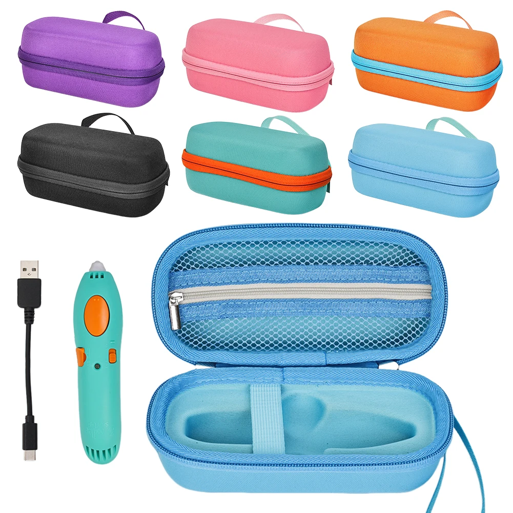3Doodler Start+ Essentials (2024) 3D 펜 세트용 하드 케이스, 충격 방지 휴대용 보관 가방