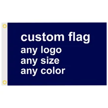 Bannière de drapeau professionnel personnalisé 3x5 pieds, drapeau de pays Normal, Logo imprimé, vente en gros