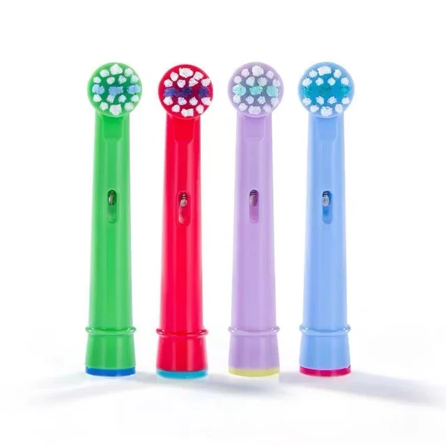 4pcs Replacement Kids Children Tooth Brush Heads For Oral-B Electric Toothbrush Fit Advance Power/3D Excel/Triumph/Pro Healt 4PCS