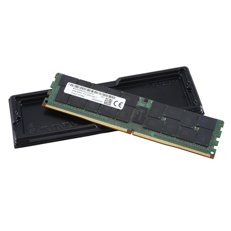 

1 PCS Parts Accessories Fit For MT 64GB DDR4 Server RAM Memory 2400Mhz PC4-19200 288PIN 4Drx4 RECC Memory RAM 1.2V REG ECC RAM
