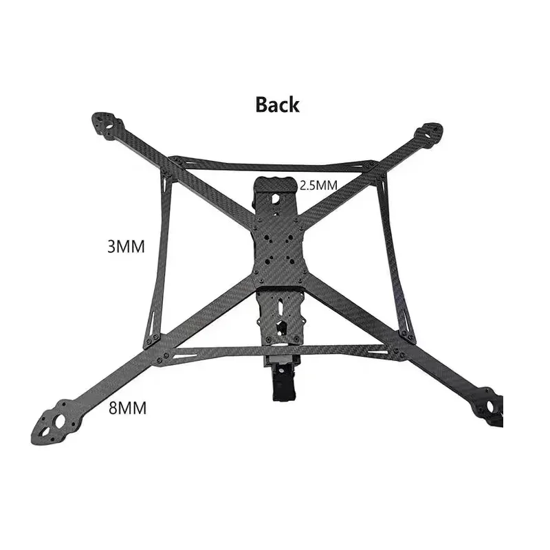 Cadre drone MARK4 V3 Pro 13 pouces 570mm fibre carbone