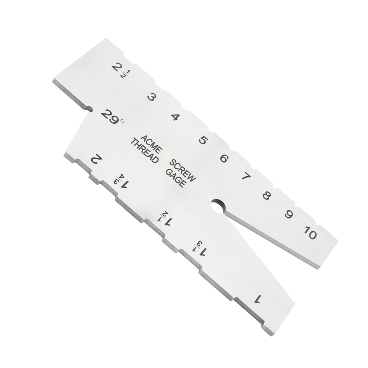 

Acme Screw Thread Gage Angle Gauge Template 29° Thread Gauge Screw Angle Template Gage Inspection Tools Stainless Steel