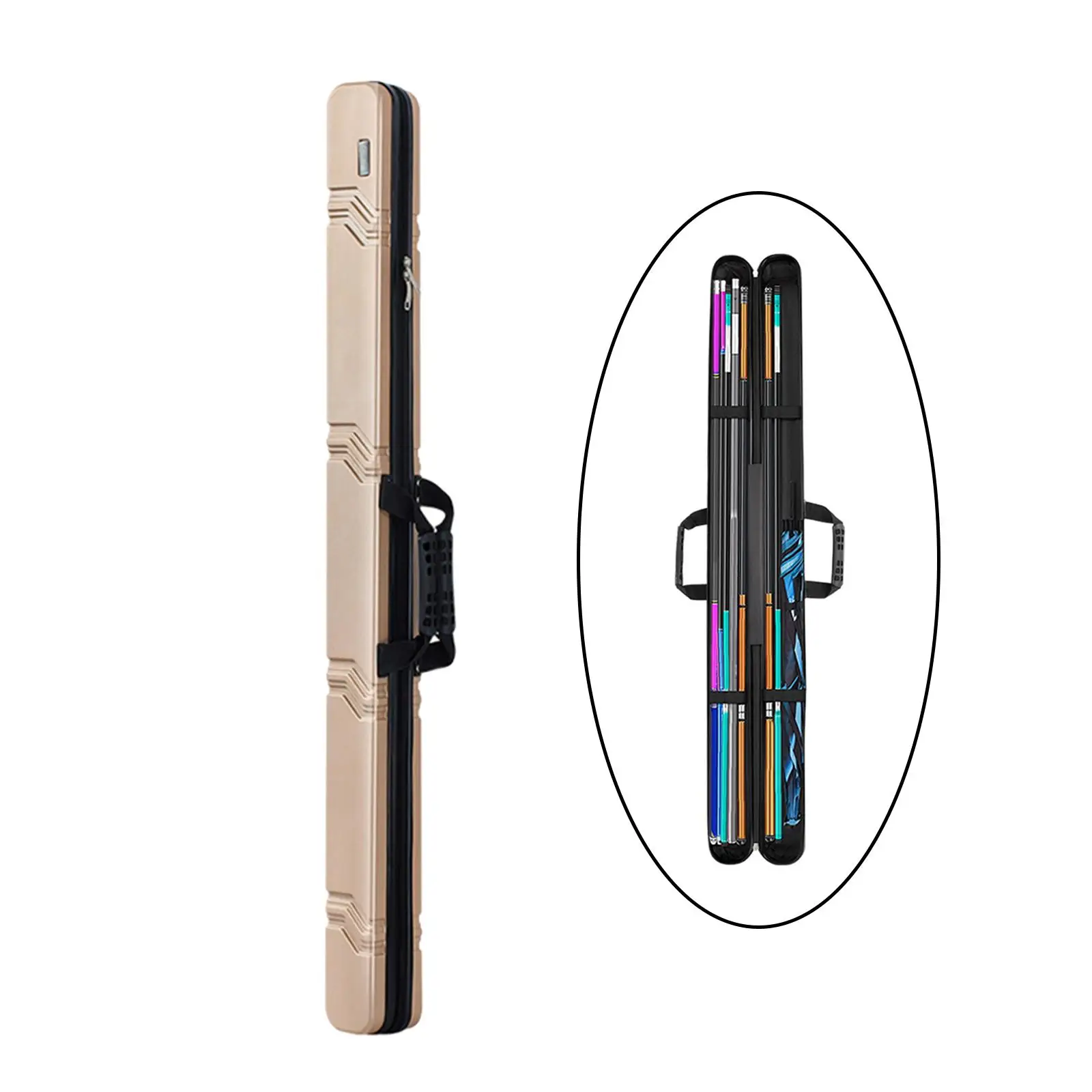 釣り竿用キャリングケース,釣り道具用アクセサリー,ハードシェル