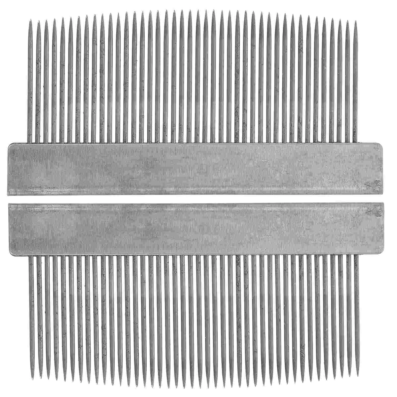 Violin Bow Combing Tool 2 Pcs Bow Ponytail Comb Horse Hair Combing Tool Violin Grooming Erhu Tools Combs Tie