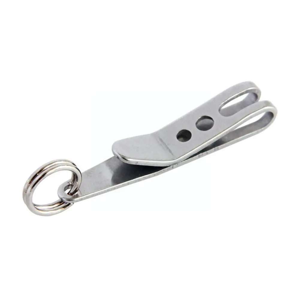 Edc Tas Gear Pocket Ophanging Clip Met Sleutel Carabiner Ophanging Sleutel Outdoor Clip Tool Sleutelhanger Quicklink E3h4