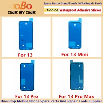 Autocollant adhésif étanche pour iPhone 13 PRO MAX MINI, bandes de bande pour cadre de boîtier avant, sceau adhésif de remplacement pour écran prédécoupé