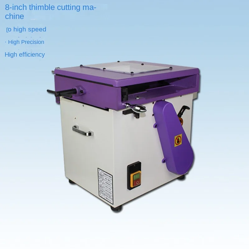 

8-Inch High-Speed Thimble Cutting Machine Heavy-Duty High-Precision Mold Shot round Rod Cutting Machine with Caliper