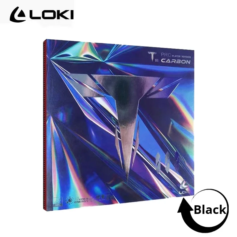 LOKI T3 Astringent Carbo Sponge Table Tennis Rubber