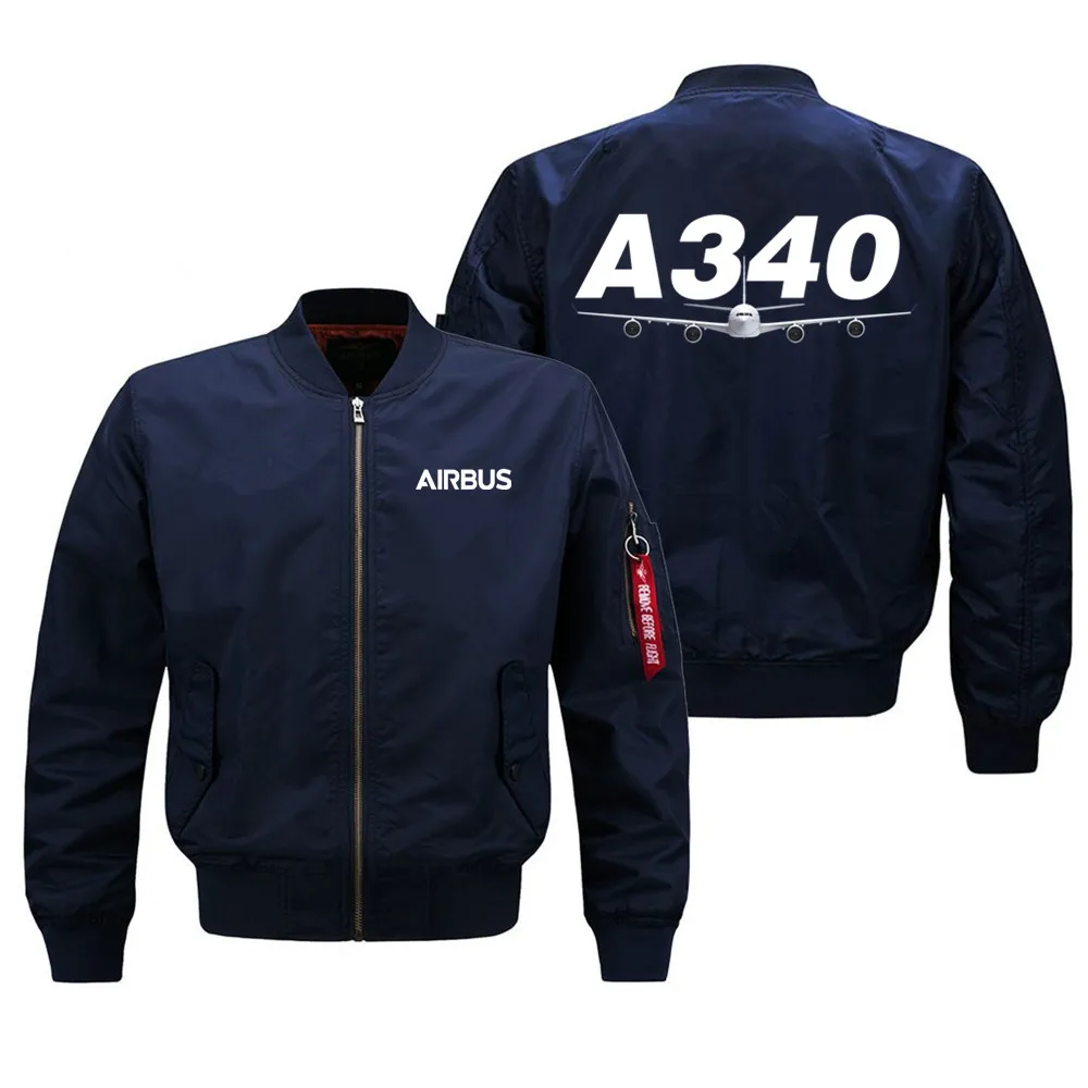 

Top 2024 New Pilot Jacket Ma1 Bomber Jacket Man Coats Jackets Super Airbus A340 Spring Autumn Winter Mens Jackets Coats S-8XL