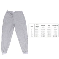 Waterproof Diaper Pants for Elderly Paralyzed Bedridden Breathable Adjustable Cotton Washable Incontinence Leak-proof Long Pants 2
