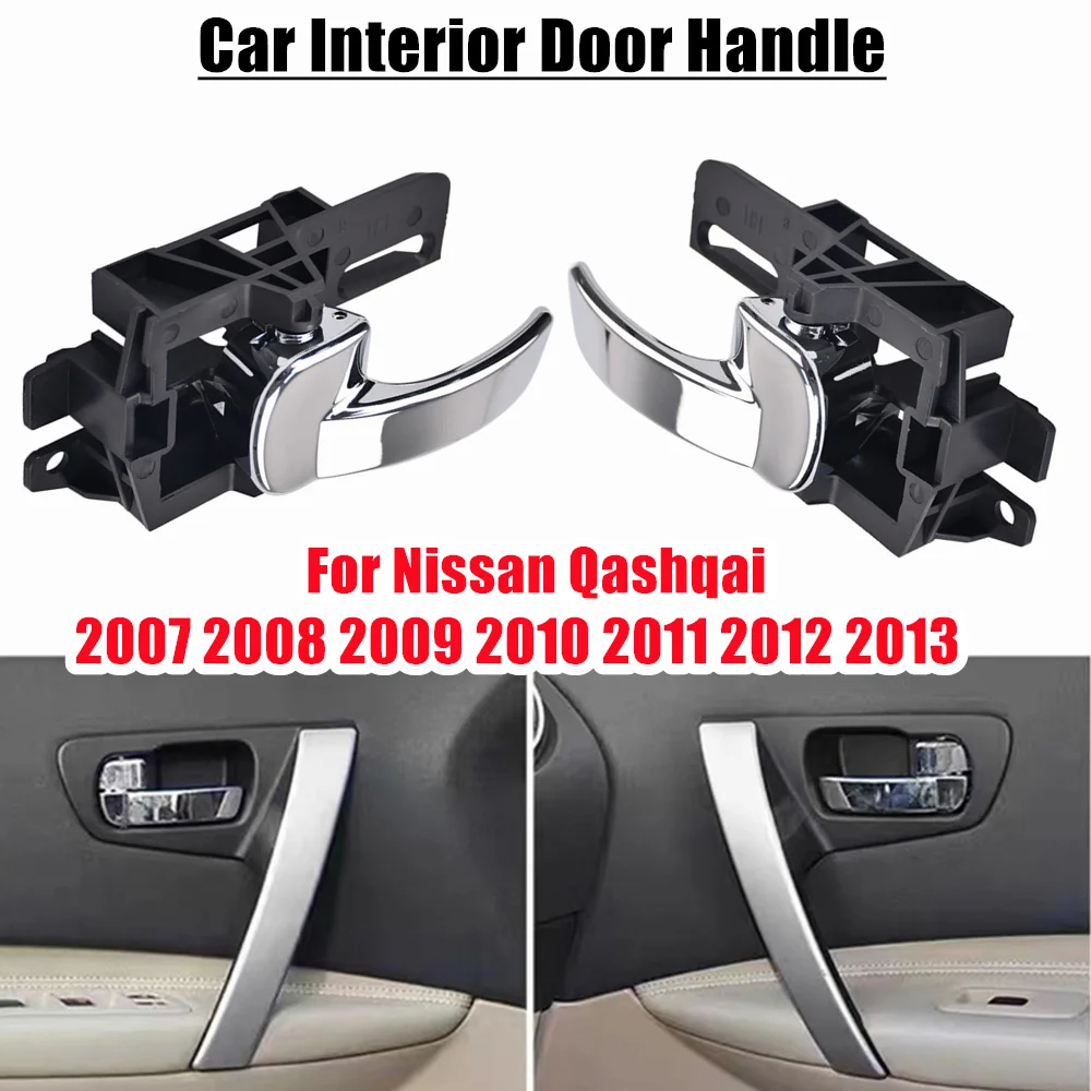 Manija de puerta Interior de coche, manilla de puerta Interior (izquierda o  derecha) para Nissan Qashqai