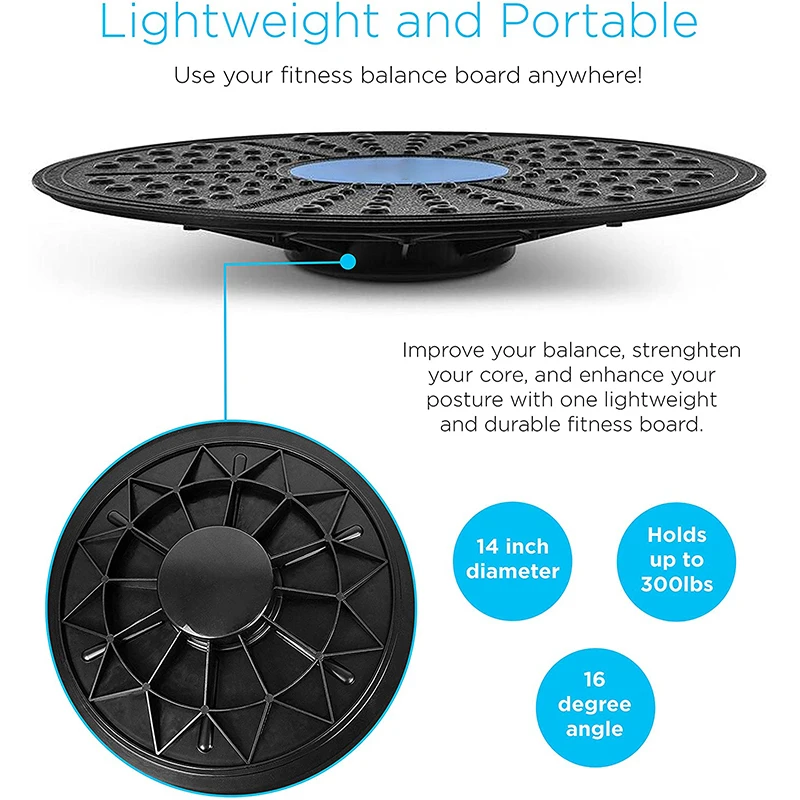 360 Degree Balance Board Rotation Disc Round Waist Waist Twisting Disc Balance Aliexpress