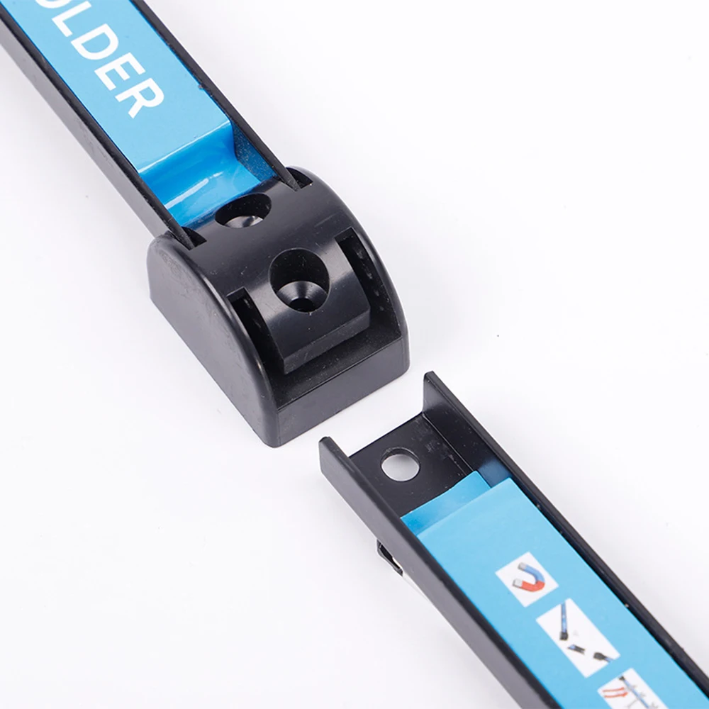 1PC,8 12 18 강력한 자기 도구 막대 주최자 차고 워크샵 하드웨어 보관 마그네틱 스트립 사각형 자기 도구 막대